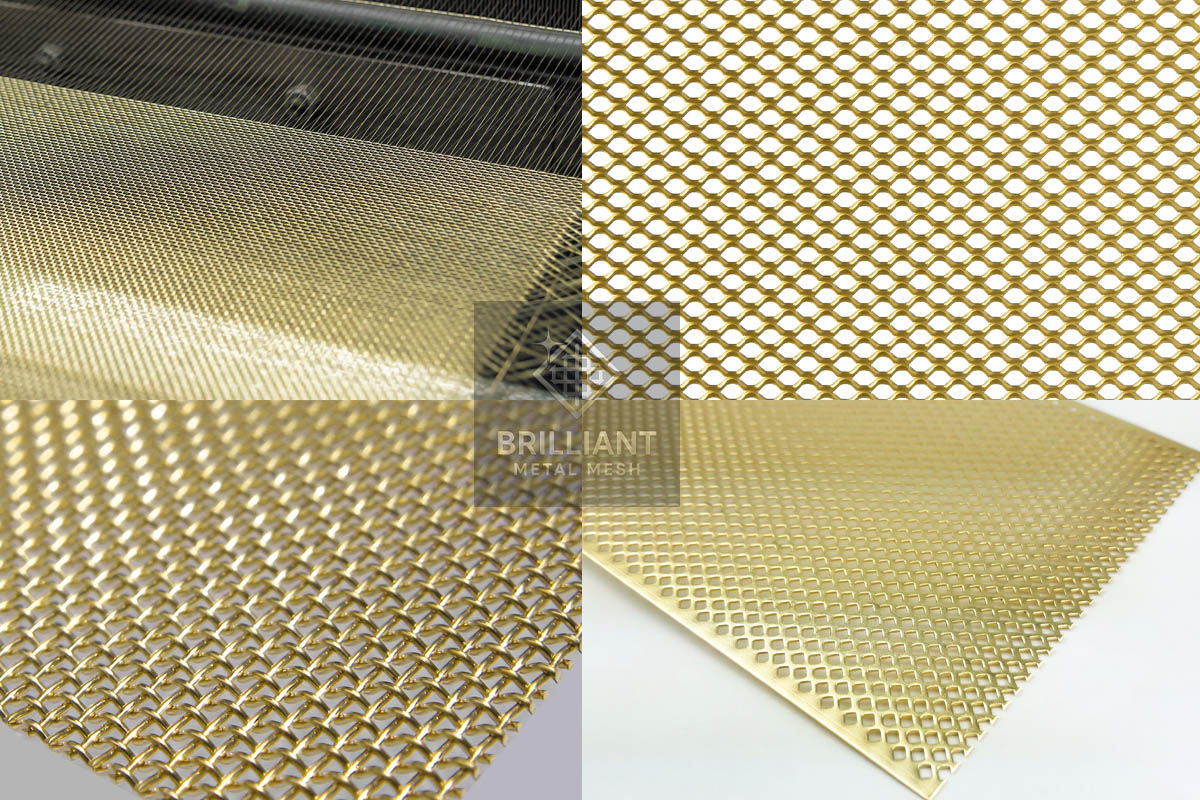 Brass Mesh Screen