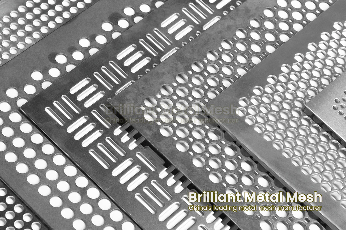 Perforated sheet metal mesh screen Perforated sheet metal mesh screen