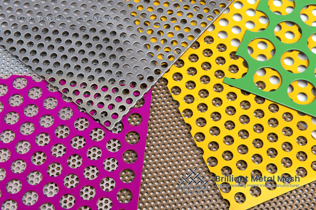 ROUND HOLE perforated metal panels ROUND HOLE perforated metal panels
