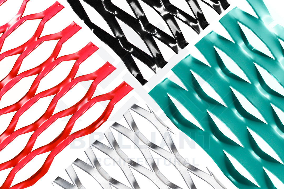 Raised & Flattened Expanded Metal Sheet Mesh Screen