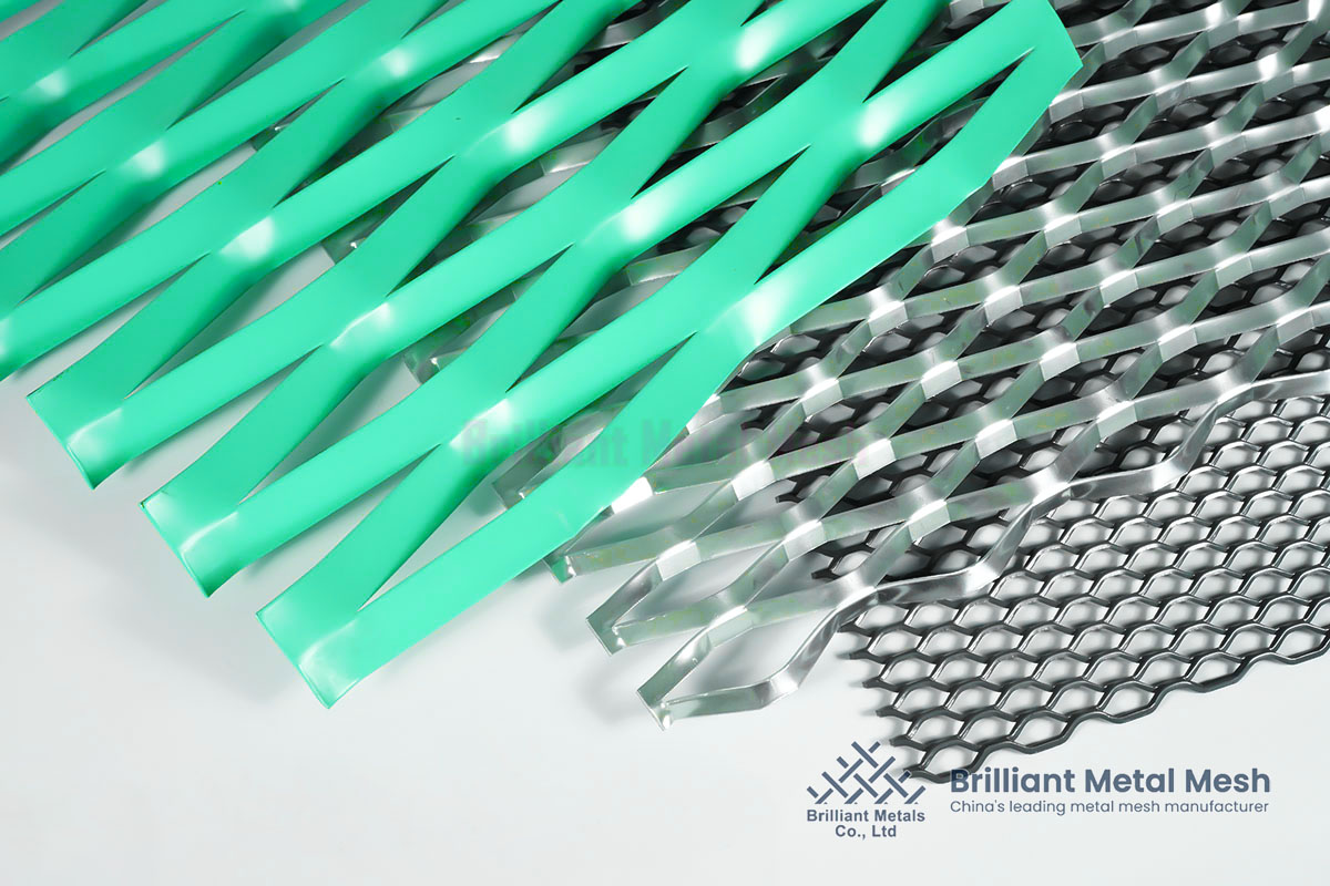 expanded aluminum metal mesh screen expanded aluminum metal mesh screen