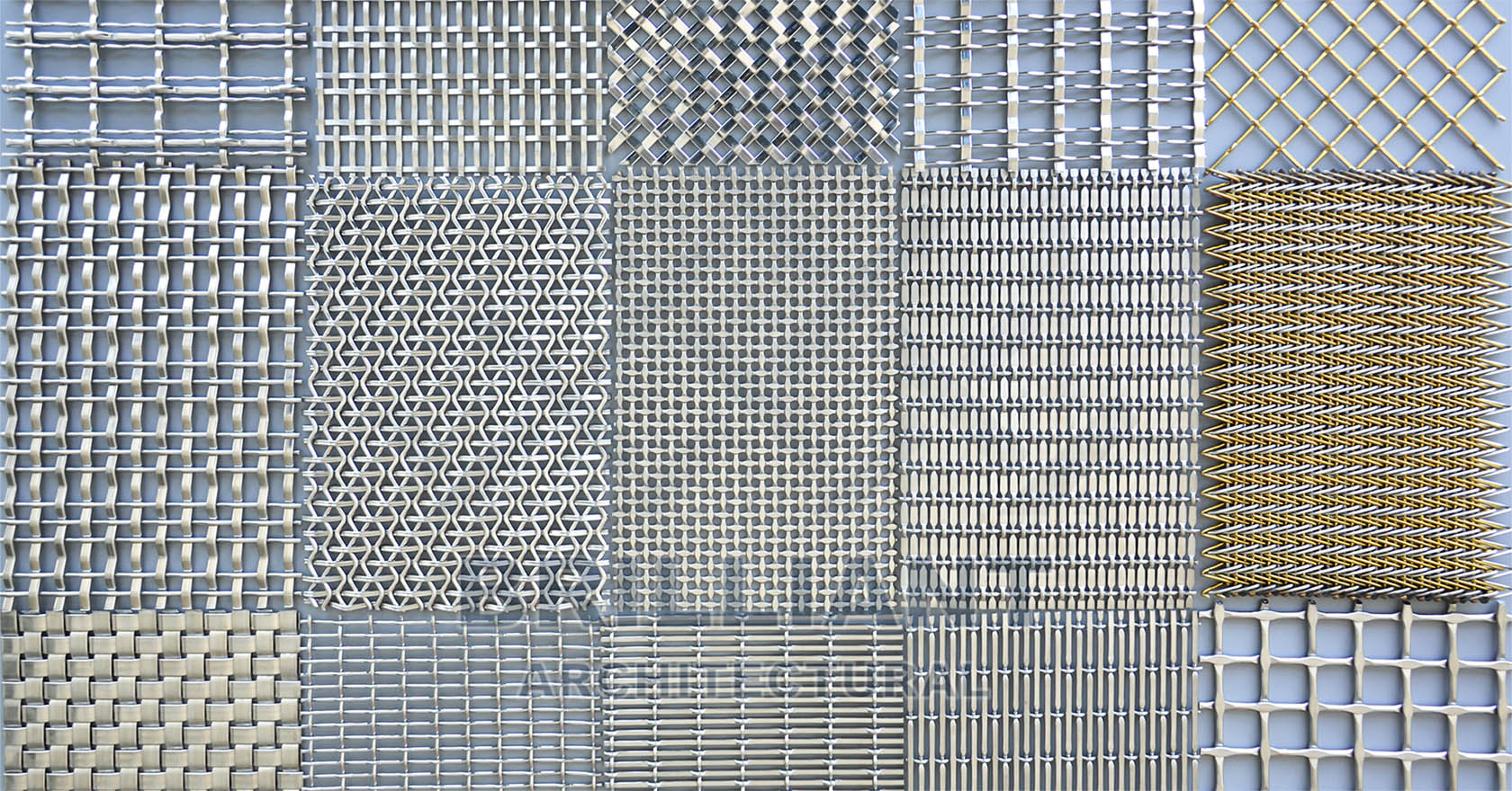 panneaux de maille architecturale décoratifs