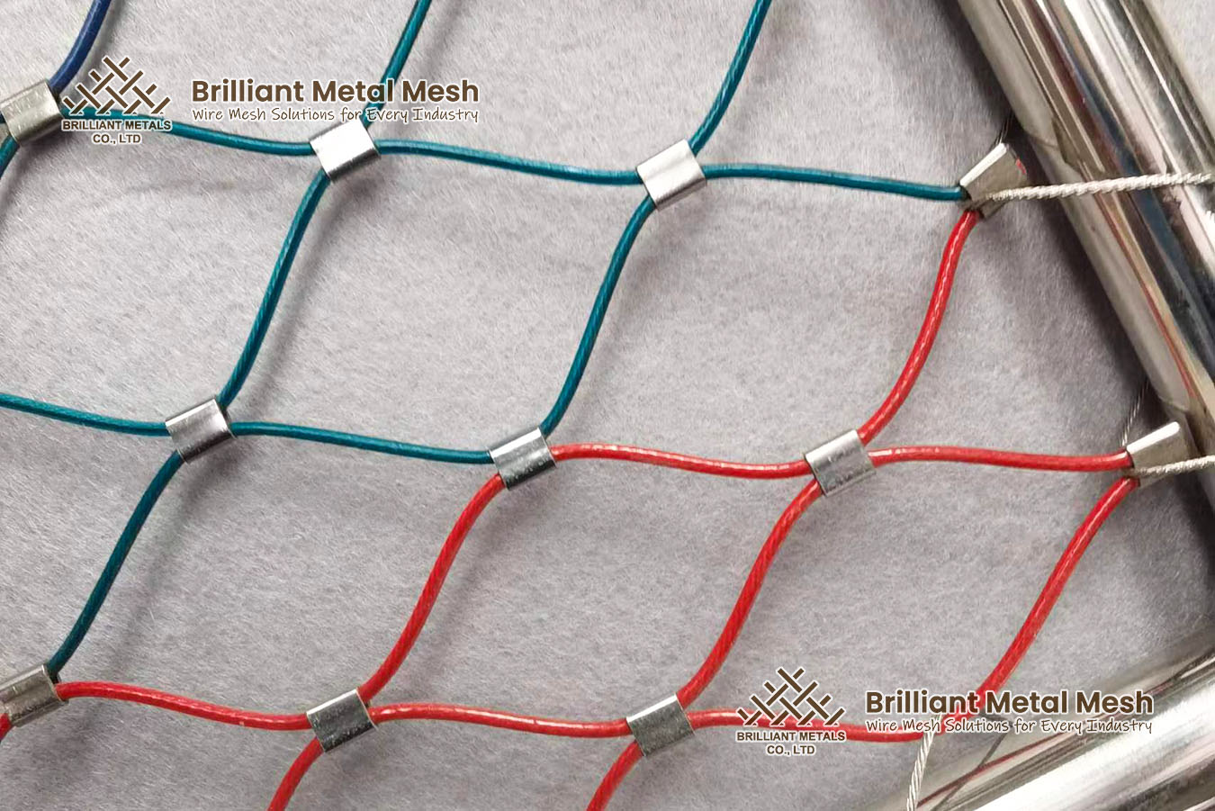pvc coated flexible stainless steel cable netting wire rope mesh net pvc coated flexible stainless steel cable netting wire rope mesh net