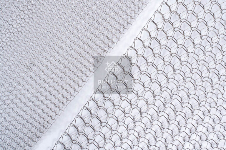 stainless steel knitted wire mesh fabric