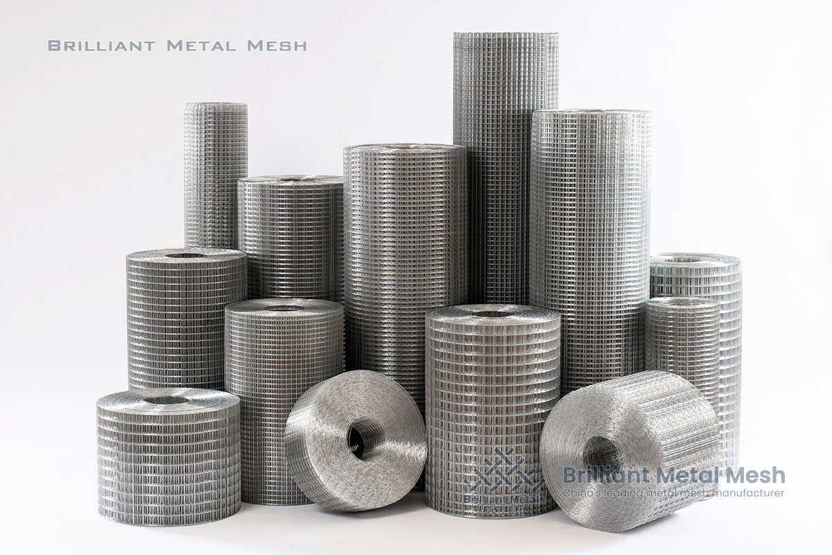 Stainless steel welded wire mesh rolls Stainless steel welded wire mesh rolls