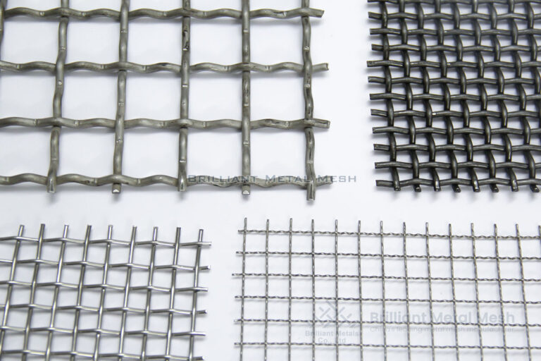 steel galvanized mesh screen panels