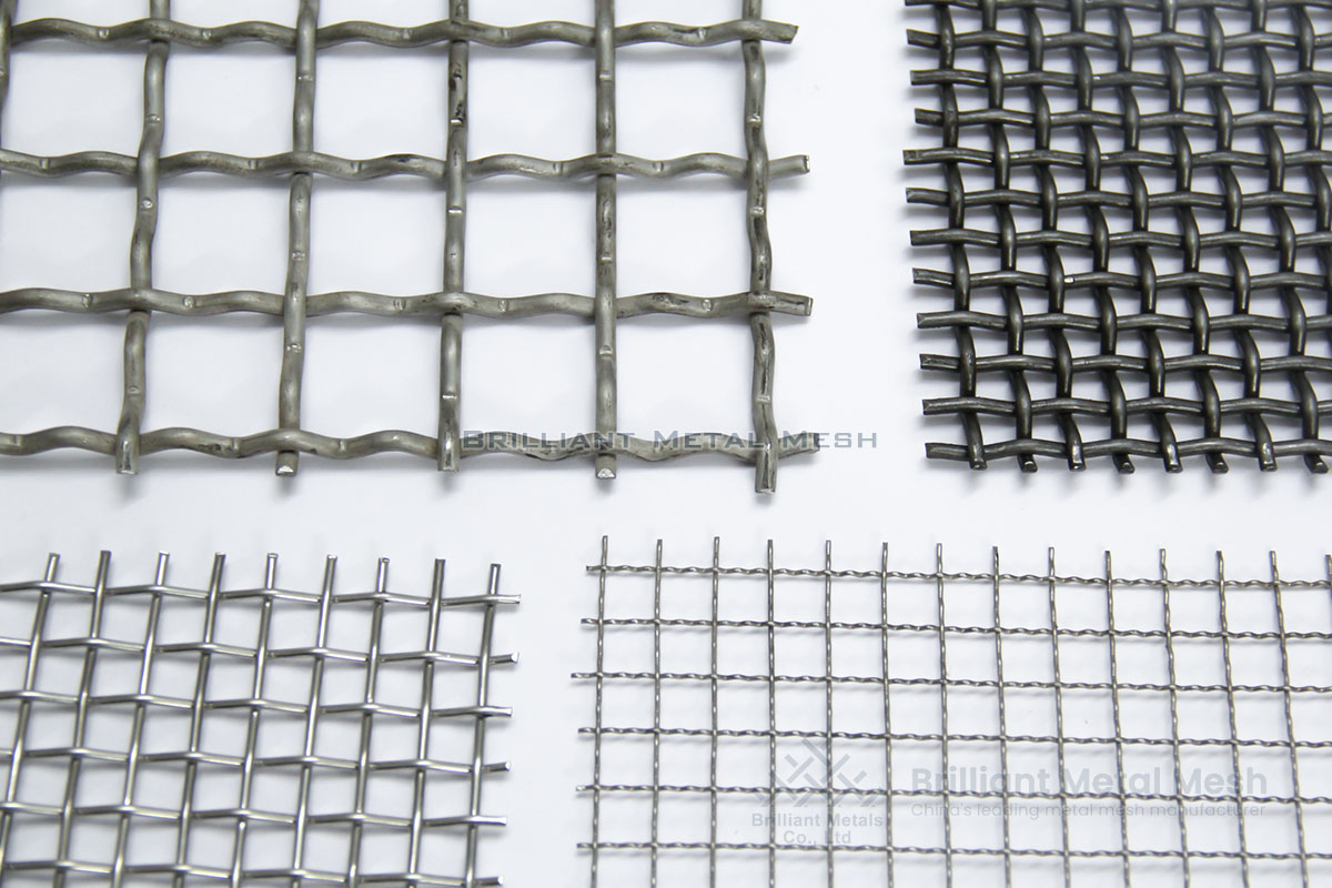 steel galvanized mesh screen panels